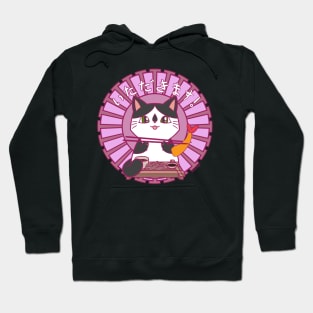 New Year’s Soba Cat - time to eat! Hoodie